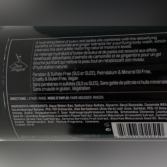 V76 by Vaughn Energy Body Wash - Picture 3 of 3